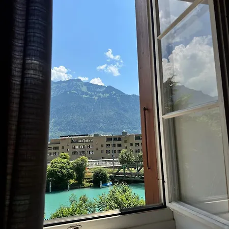 River-2 With Iconic Jungfraujoch View 公寓 因特拉肯