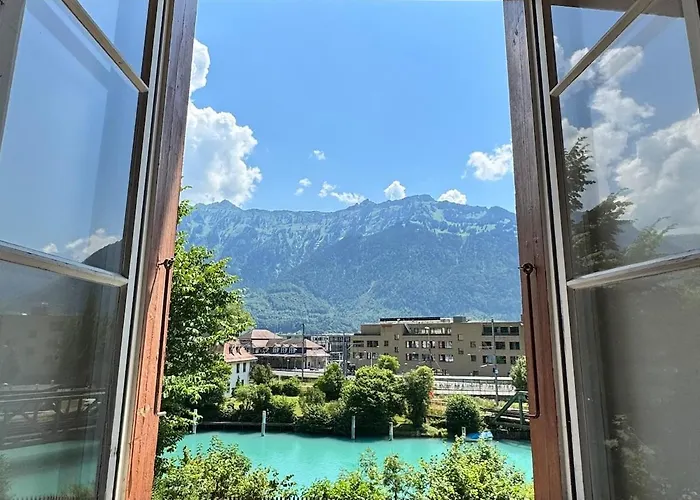 River-2 With Iconic Jungfraujoch View * Interlaken