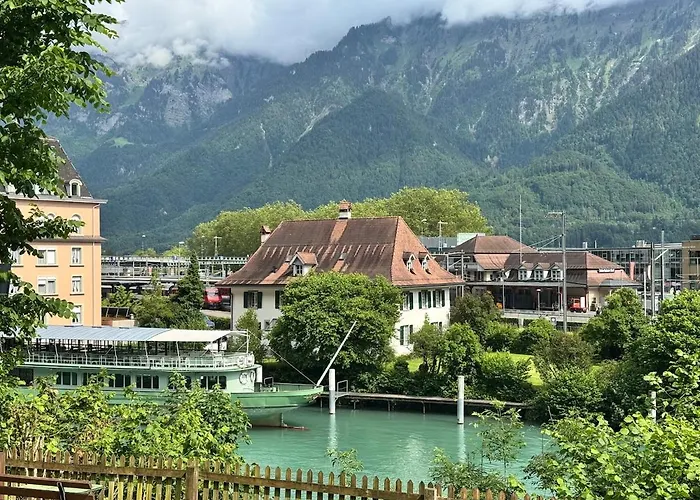 River-2 With Iconic Jungfraujoch View Interlaken